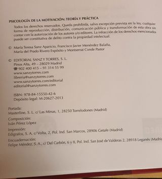 Libro Psicología de la Motivación UNED