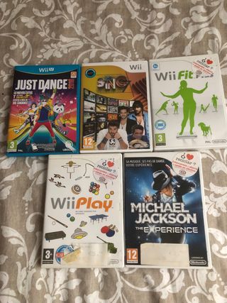 Wii con juegos