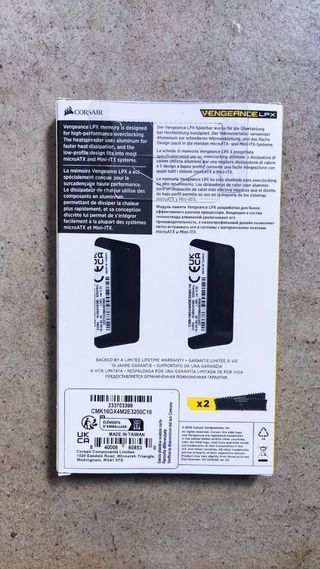 memoria RAM DDR4 16GB Corsair