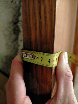 Puerta madera de entrada (sin marco).