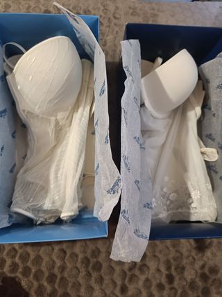 Corpiño vestido novia 95B Corpiño blanco 90B