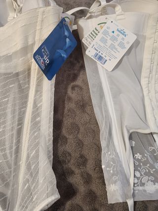 Corpiño vestido novia 95B Corpiño blanco 90B