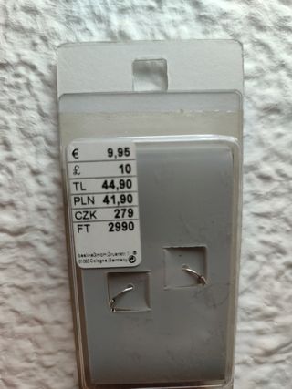 Pendientes aros de plata