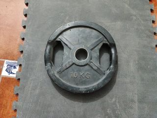 Barras olímpicas + 170kg + carro