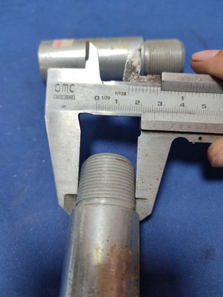 Prolongador barras horquillas 30 mm