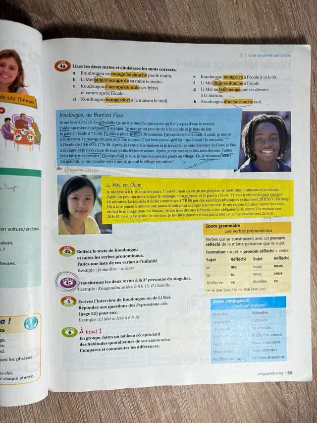 Libro francés 1ºBachillerato 