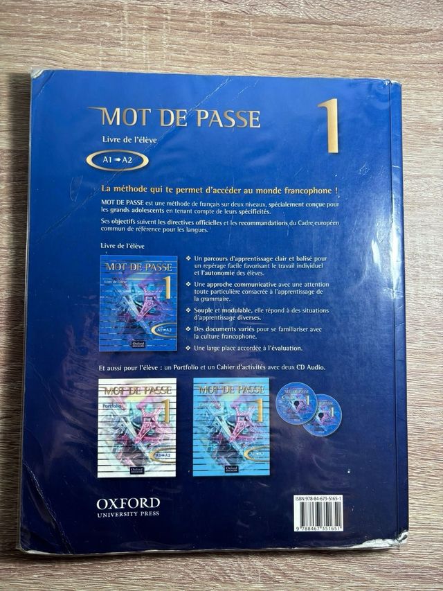 Libro francés 1ºBachillerato 