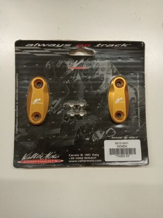 Tappo specchi in ergal per moto Honda CBR rr