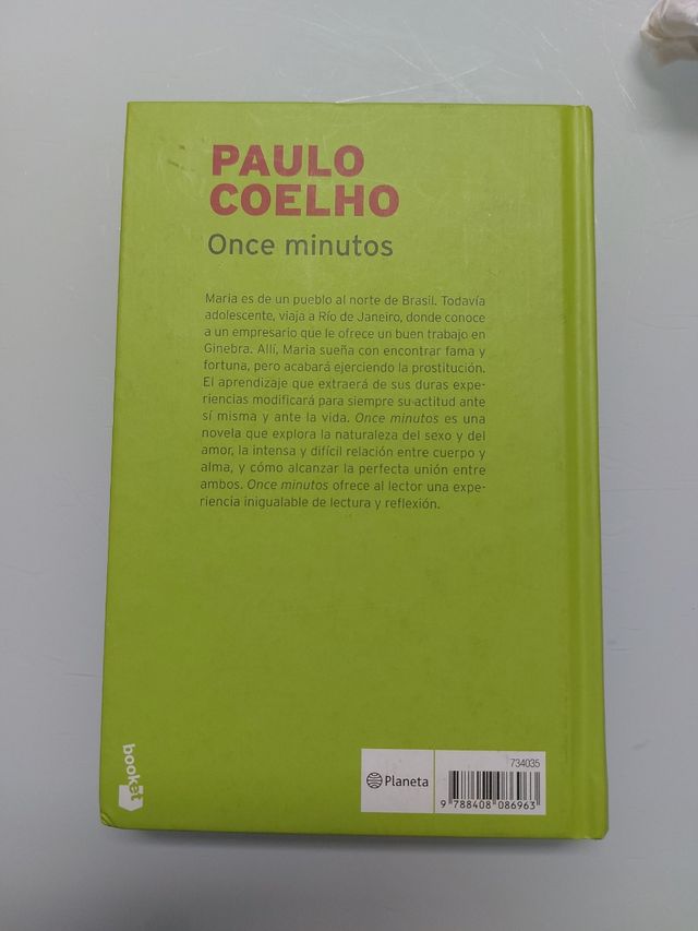Once minutos. Paulo Coelho