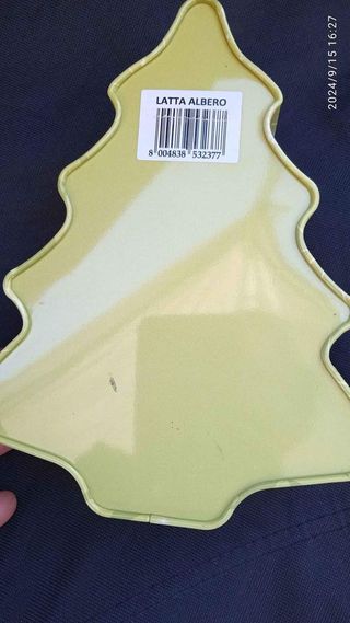 Scatola di latta Marie Angie Scatola di latta a fo