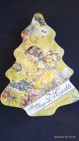 Scatola di latta Marie Angie Scatola di latta a fo