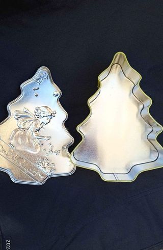 Scatola di latta Marie Angie Scatola di latta a fo