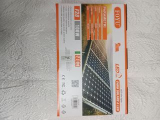 Faro solare per esterno