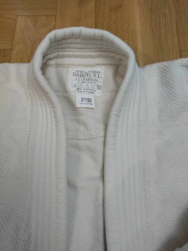 Kimono judo/karate talla 2/150. Daimyo