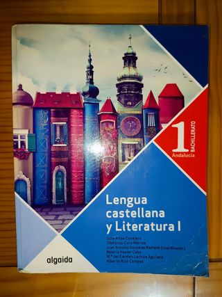 Libro Lengua y literatura 1° bachillerato Anaya