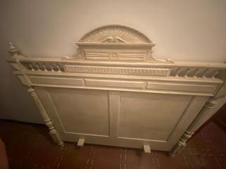 Cabecero clasico blanco 150