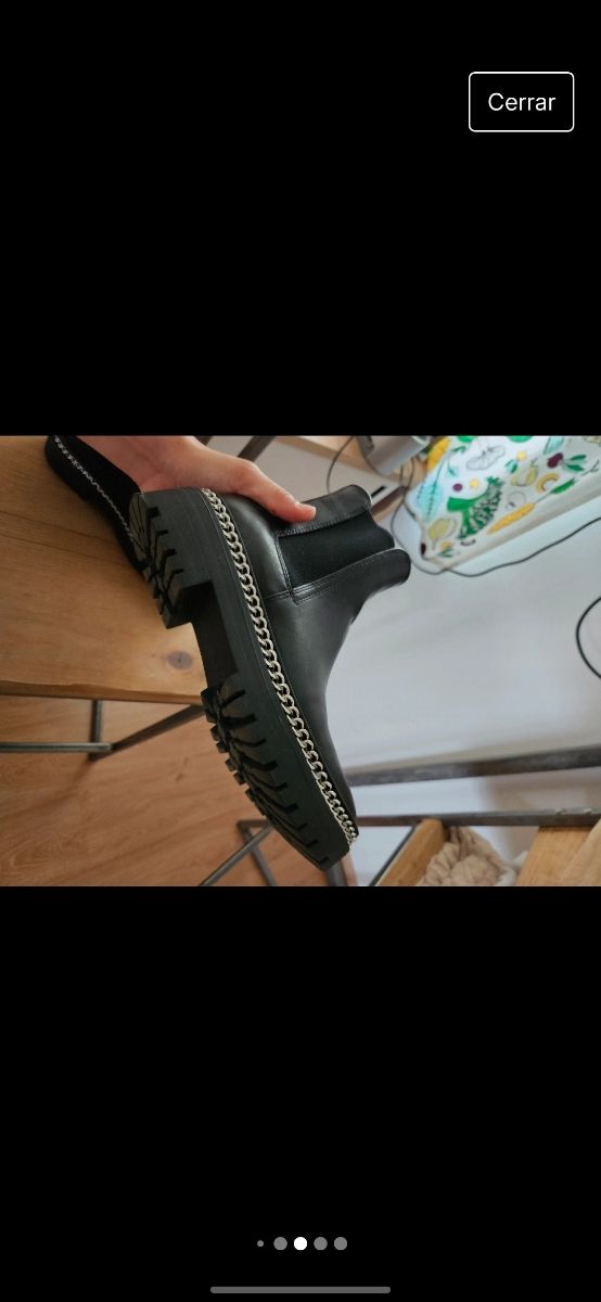 Botas negras plataforma