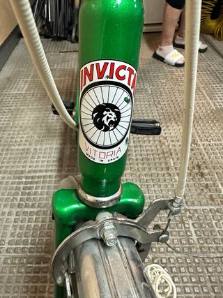 Bicicleta plegable años 70 invicta