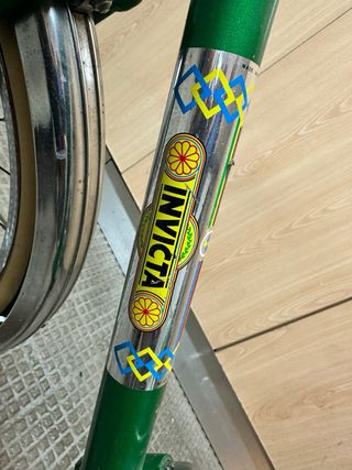 Bicicleta plegable años 70 invicta