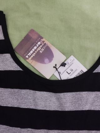 Camiseta talla L NUEVA mujer tirantes