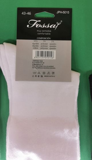 Calcetines Sin puño Antipresion Hombre 