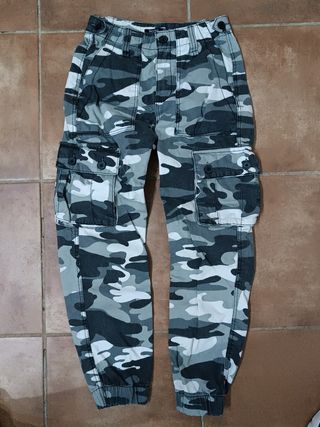 pantalón cargo militar 