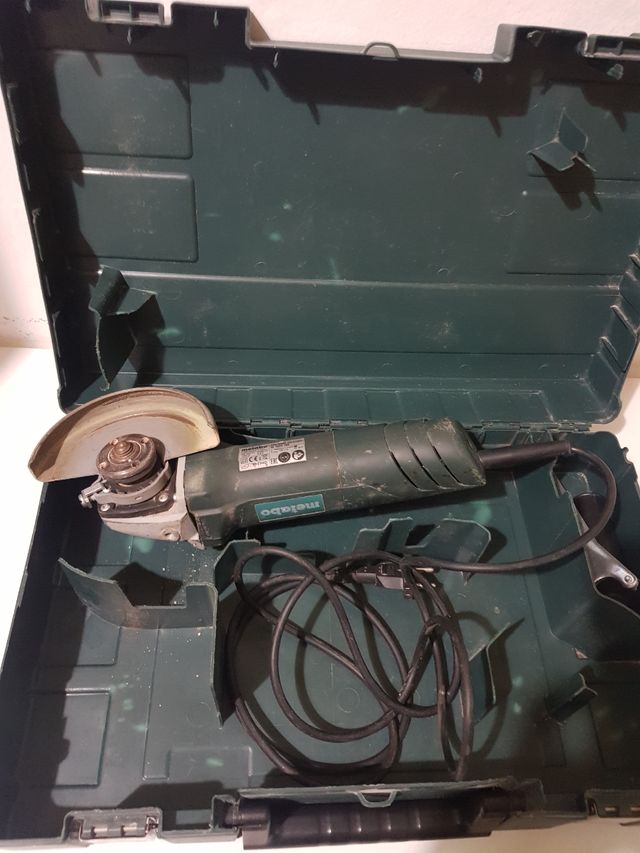 amoladora angular metabo