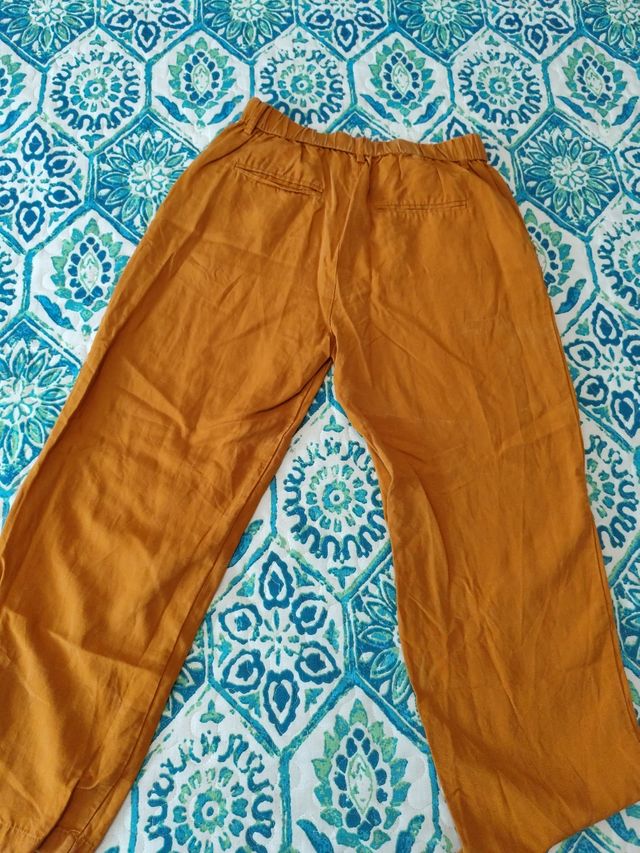 Pantalón tela ligera t/m pull&bear
