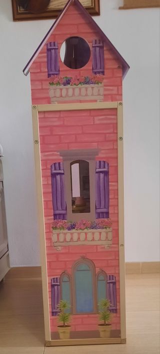 Casa de madera muñecas kidcraft.