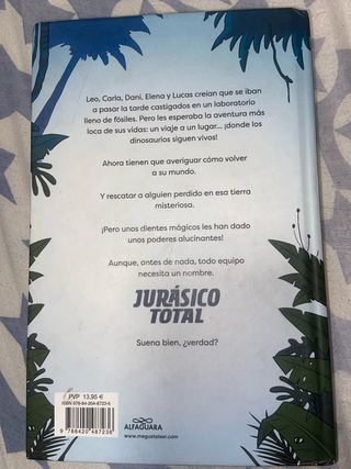 libro perdidos sin wifi jurásico total