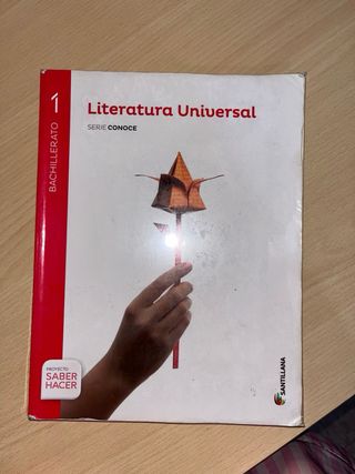 Libro literatura universal 1 bachillerato