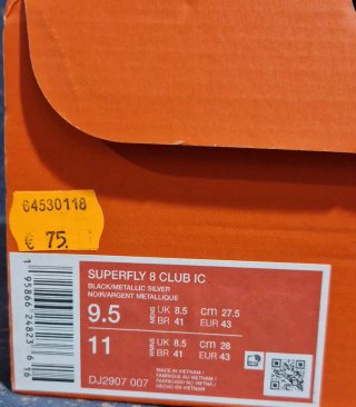 Botas Deportivas De Fútbol Nike Superfly 8 Club IC