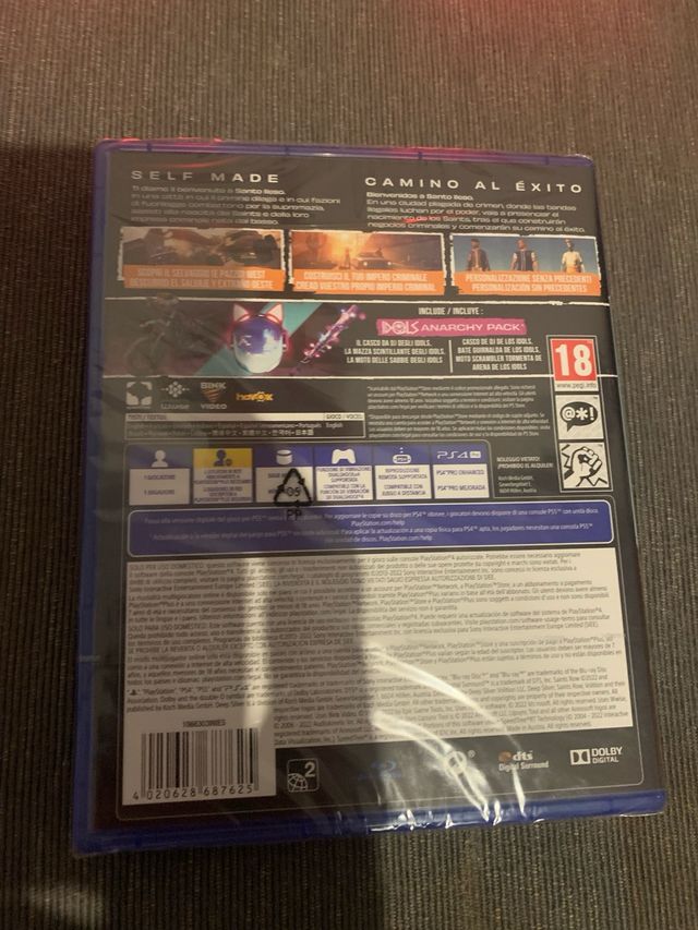 Saints Row PS4 Playstation juego