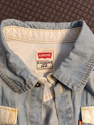 Camisa niño Levis talla 36 meses