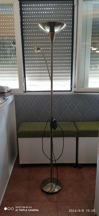 Lámpara de pie de salón 