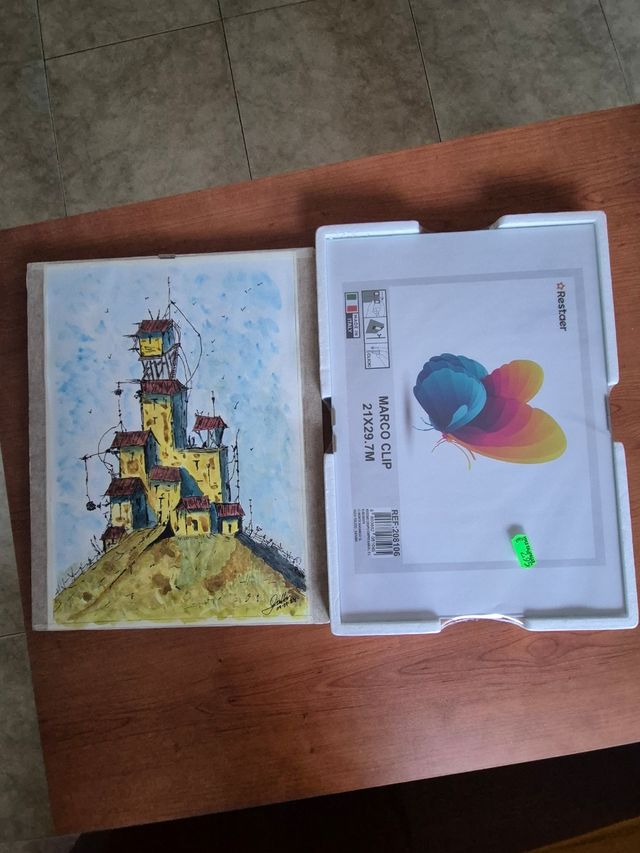 Acuarela Urban Fantasy - Formato A4