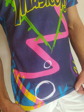 Camiseta X aniversario "Locos X el musicon"