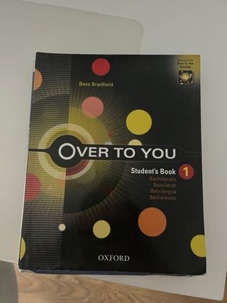 Libros Inglés 1 Bachillerato Over to you