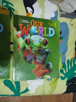 Libro de inglés +cuadernillo
