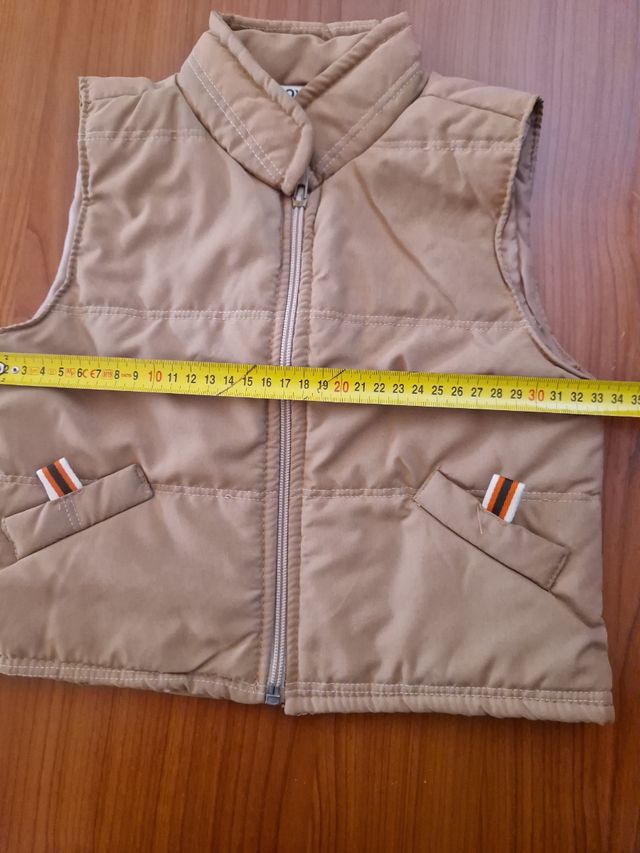 Giacca smanicata bimbo