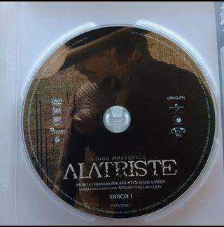 Película Alatriste en DVD