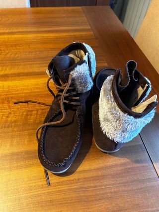 Botines niña ante