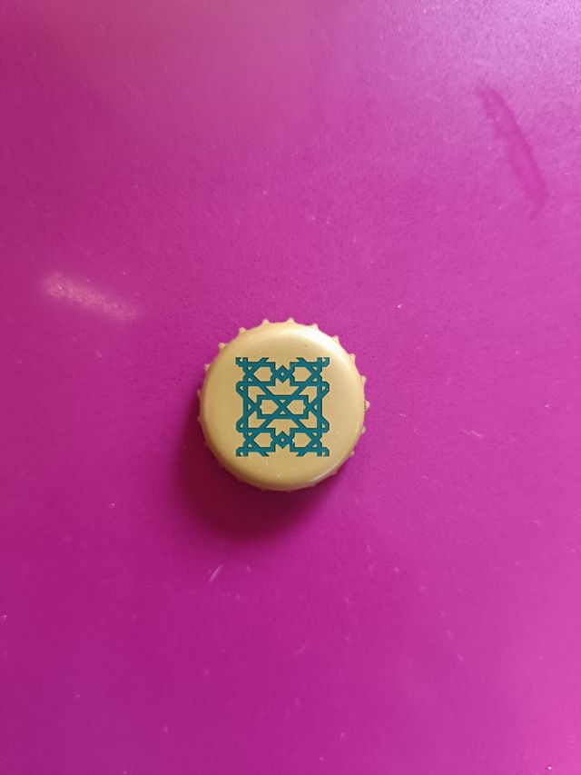 Imán chapa de cerveza Alhambra