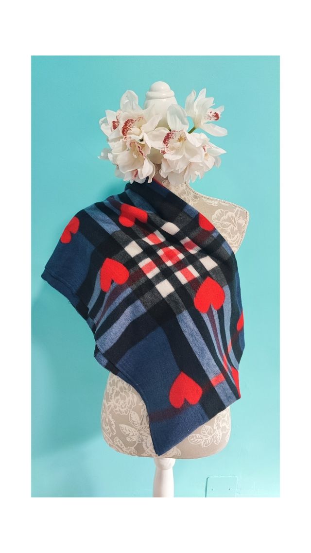 ❤️ Bufanda Cashmere corazones ❤️