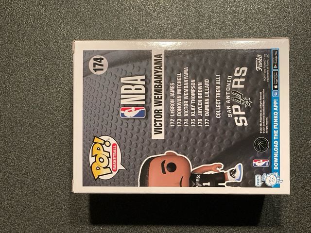 Funko pop Victor Wembanyama 174 Spurs
