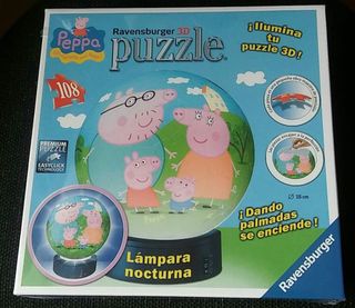 Puzzle Bola de Pepa Pig última unidad 