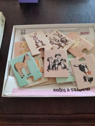 Puzzle madera madres e hijos