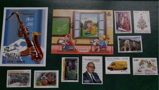 Sellos Andorra Nuevos. Emisión completa