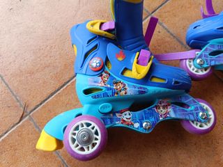 PATINES TRIPATIN PAW PATROL Talla 27 a 30