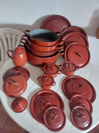 Cacharros rústicos antigüos